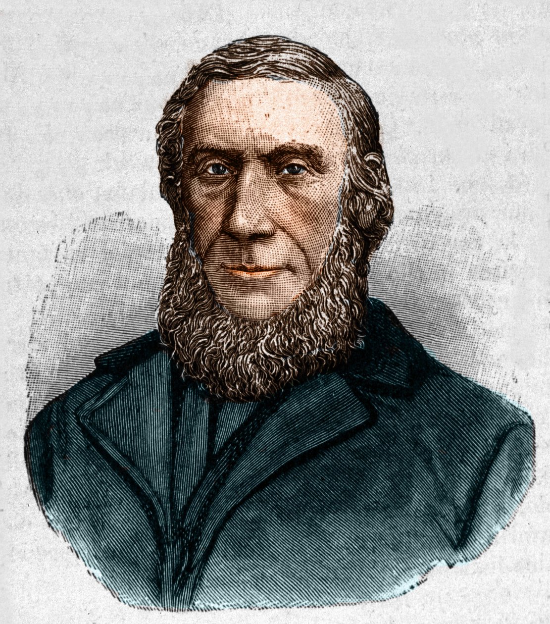 John Tyndall (1820-1893). Físico irlandés. de Unknown artist