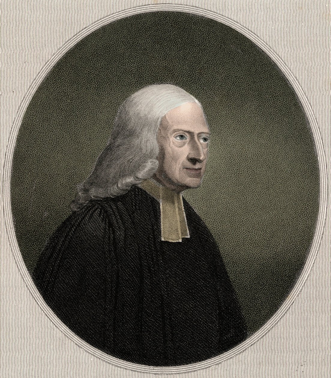 John Wesley 1703-1791 - grabado - siglo XIX de Unknown artist
