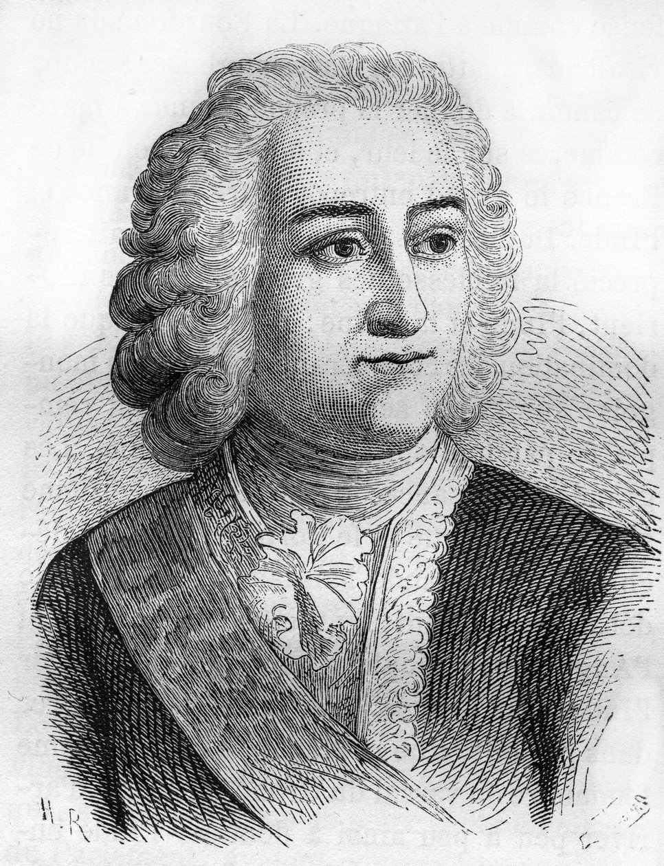 Joseph François Dupleix (1697-1763), administrador colonial francés de Unknown artist