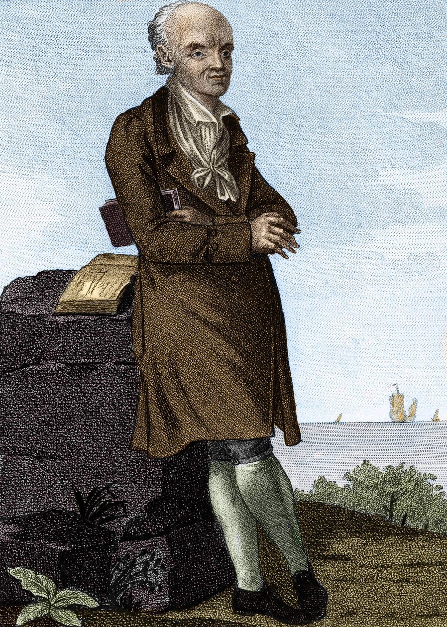 Joseph Jerome Lefrançois de Lalande, astrónomo francés (1732-1807) de Unknown artist