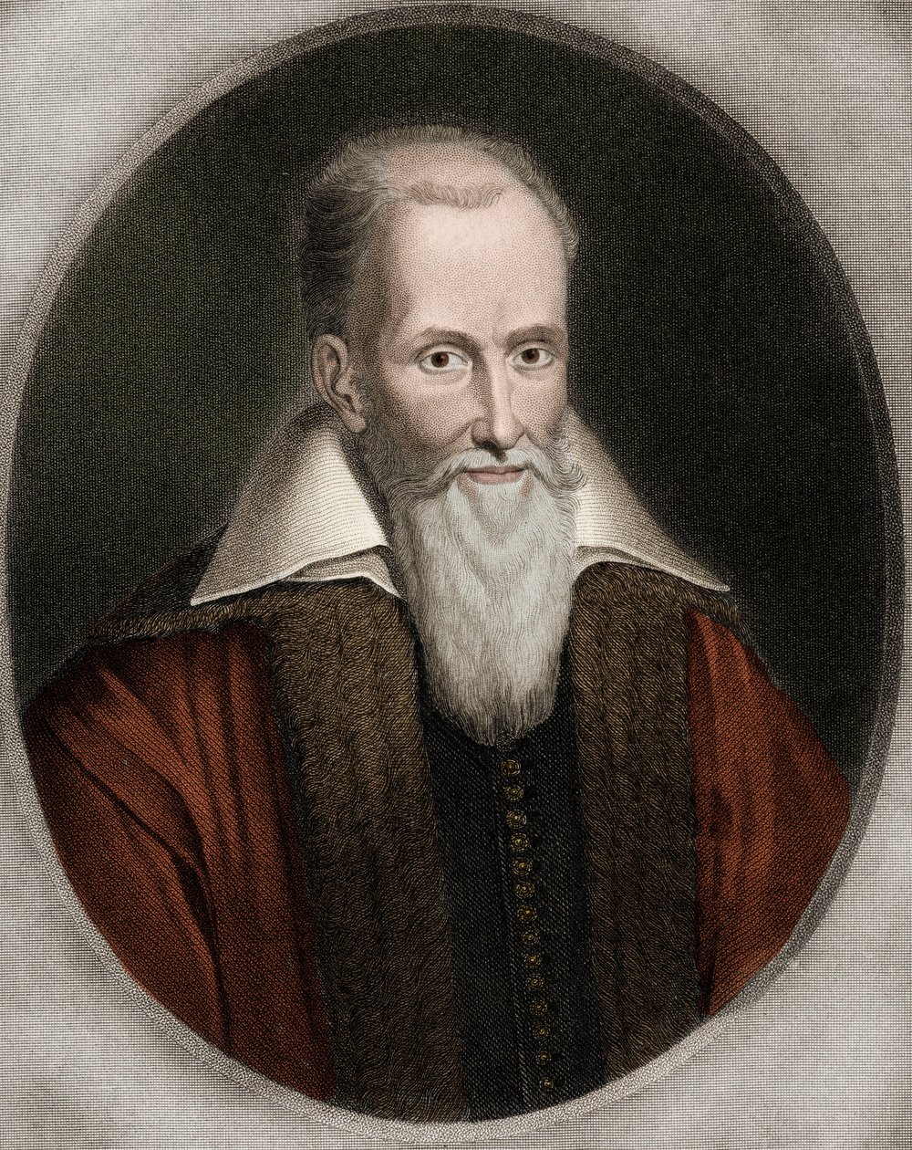 Joseph Juste Scaliger - Joseph Justus Scaliger 1540-1609 - grabado - siglo XIX de Unknown artist