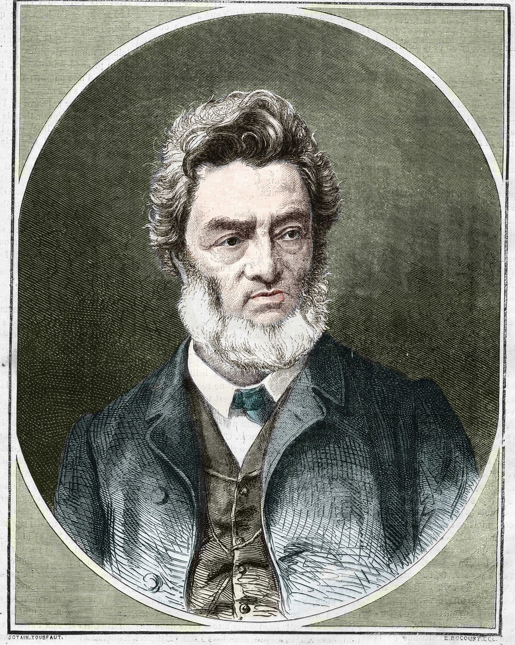 Jules Favre (1809-1880), político y abogado francés. de Unknown artist