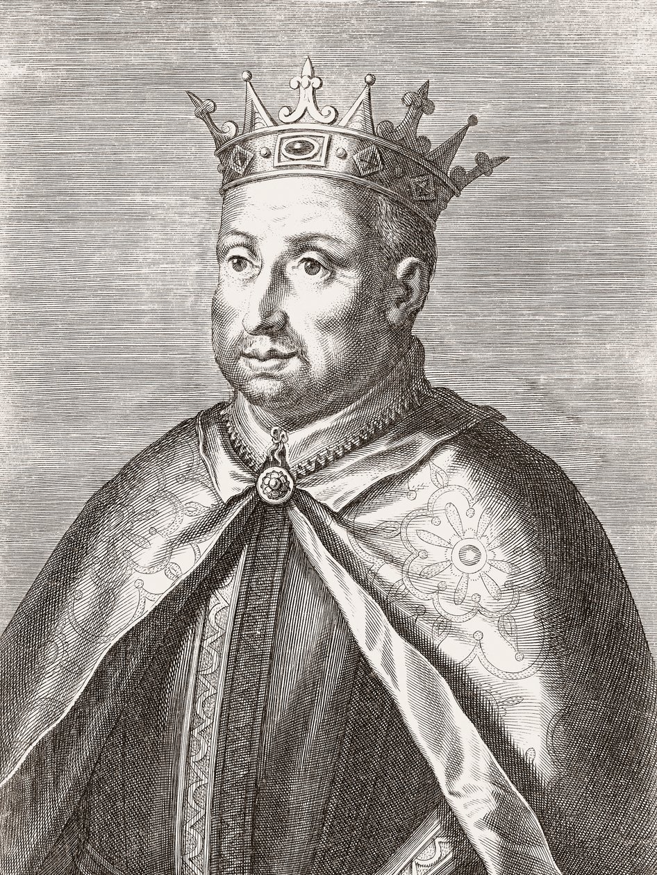 Rey Afonso II de Portugal. Retrato. de Unknown artist