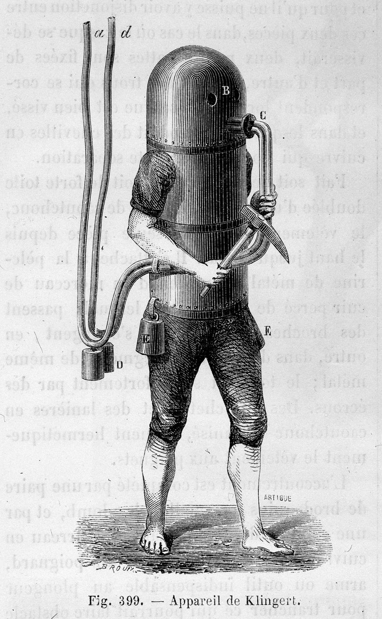 Aparato de buceo Klingert - en 
