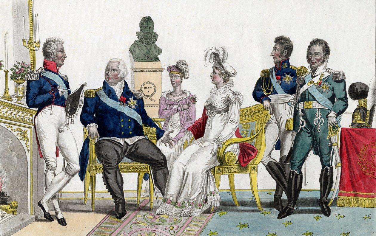 La familia real - Carlos, Conde de Artois (Comte d