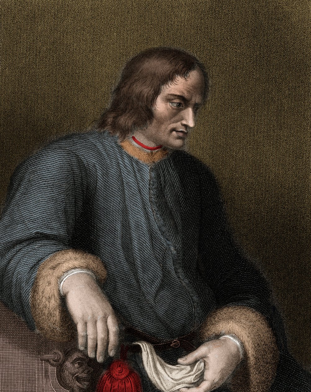 Lorenzo de Médici también conocido como Lorenzo el Magnífico de Unknown artist