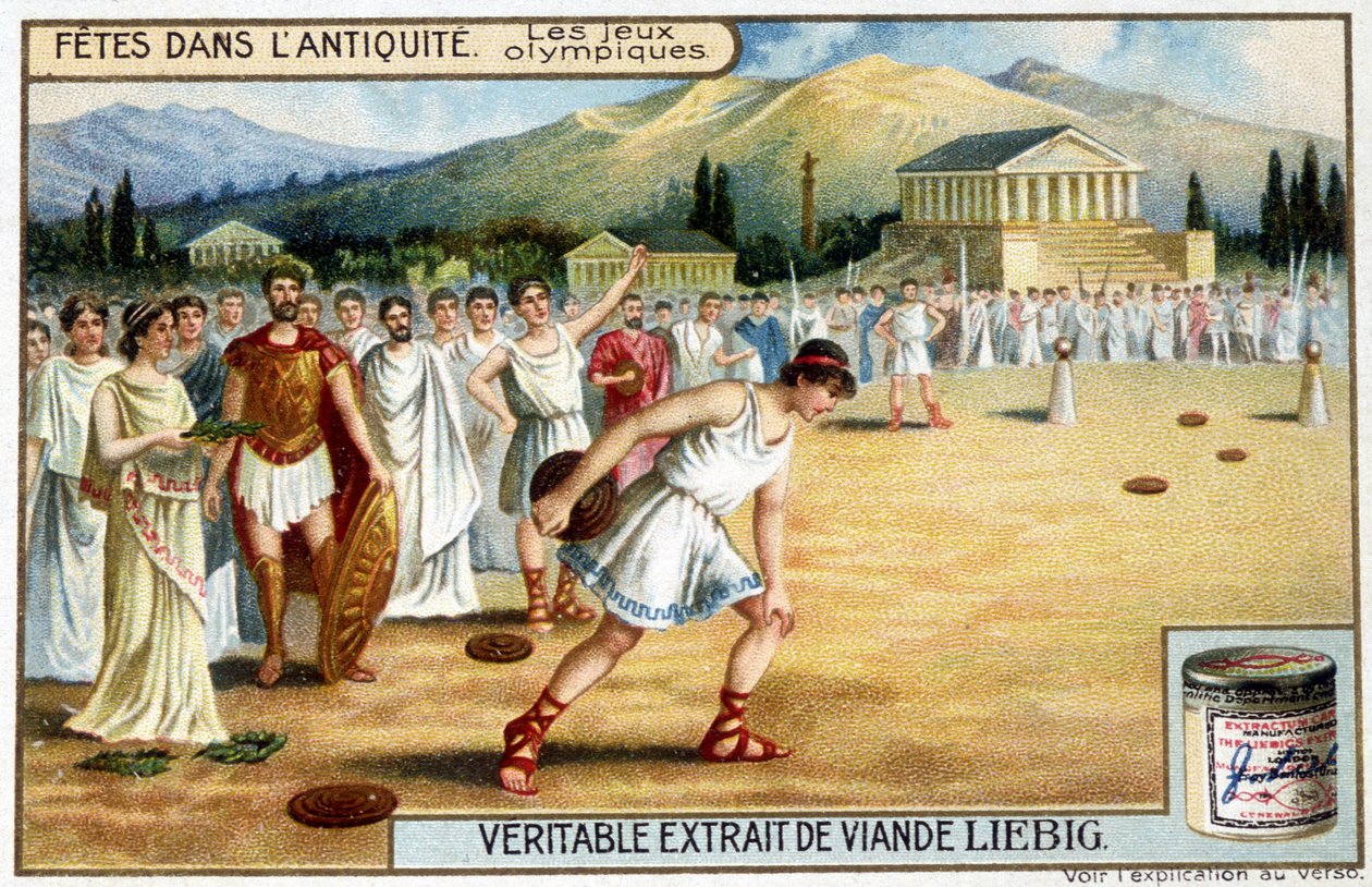 Cromolitografía de Liebig de finales del siglo XIX de Unknown artist