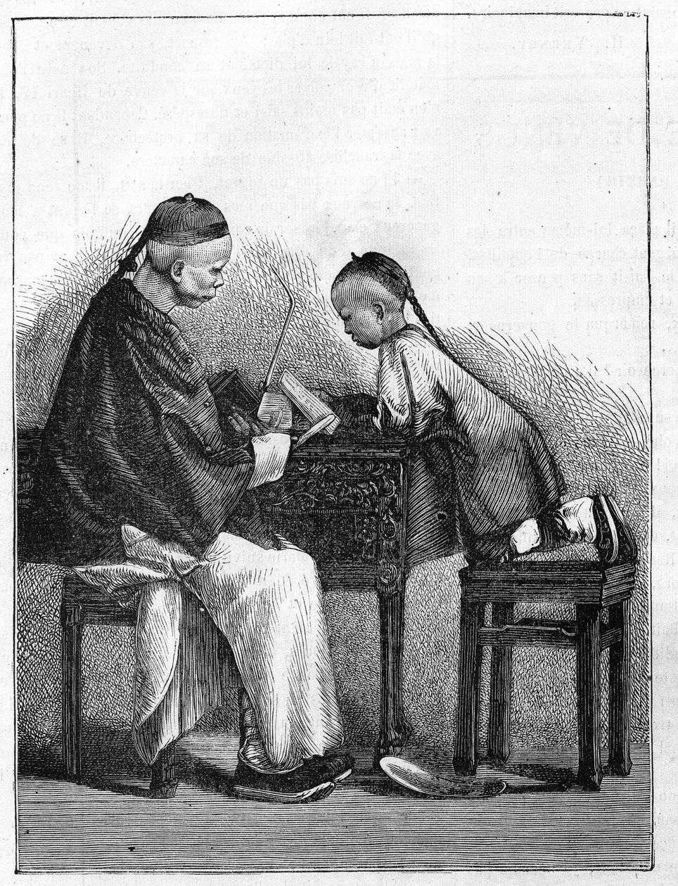 Vida en China en el siglo XIX: Una conferencia de Unknown artist