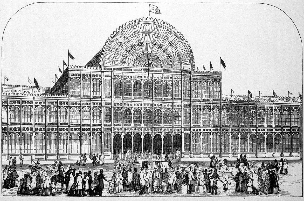 Exposición Internacional de Londres 1851 (Crystal Palace en Hyde Park) de Unknown artist