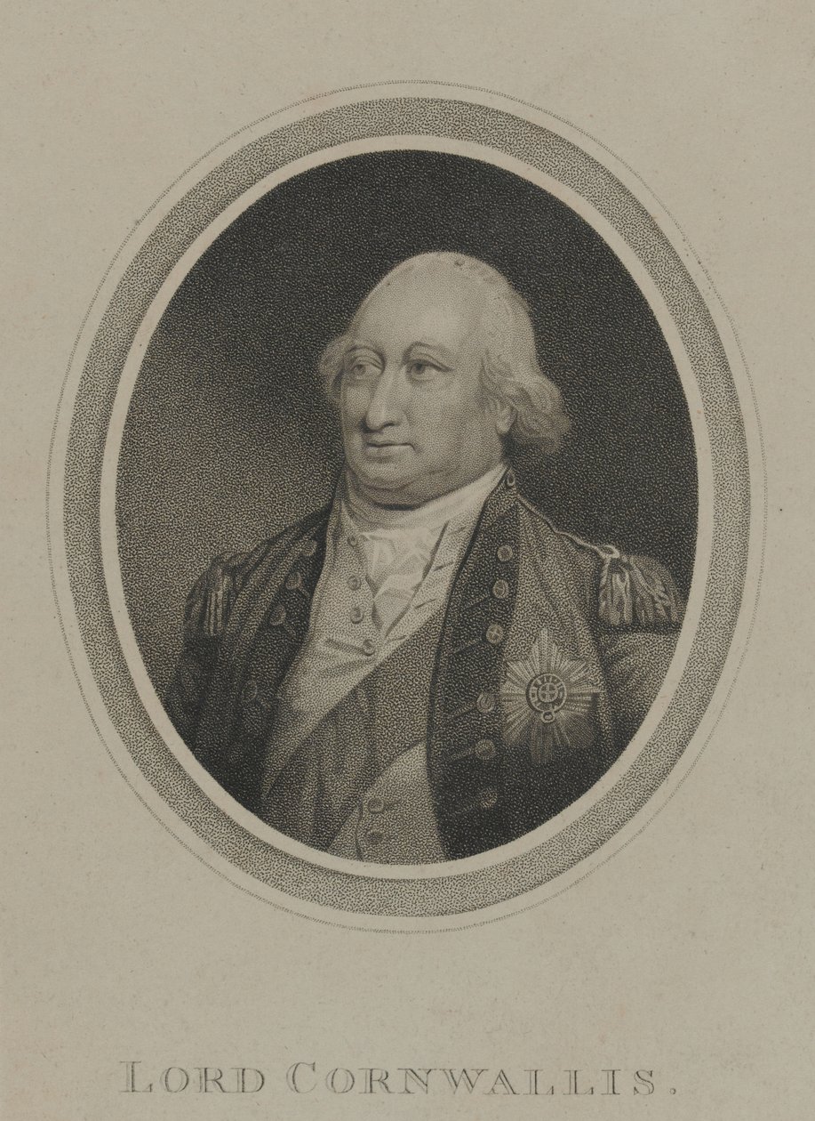 Lord Cornwallis de Unknown artist