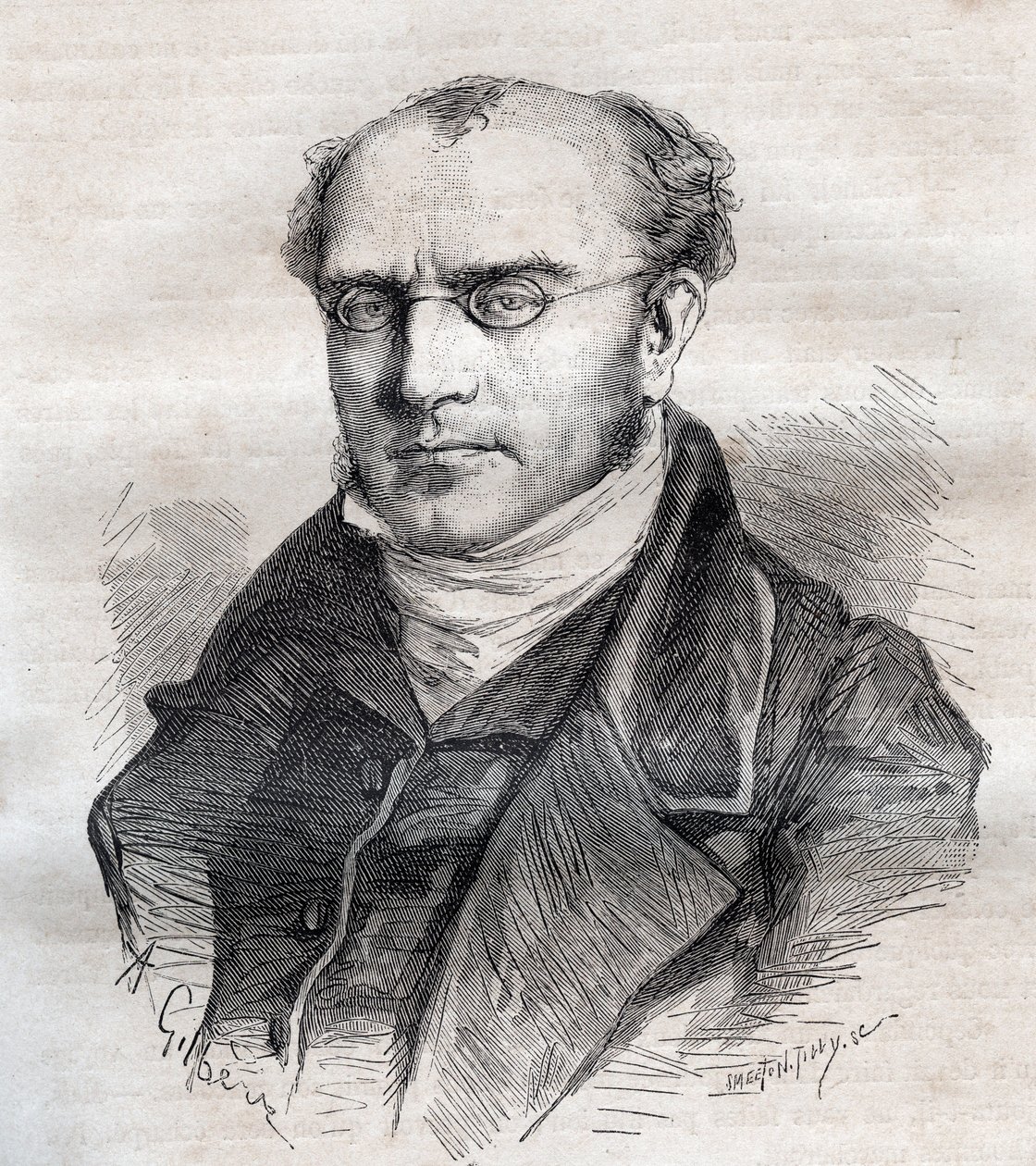 Louis-Chrysostome Michel de Bourges 1797-1853 abogado y político francés de Unknown artist