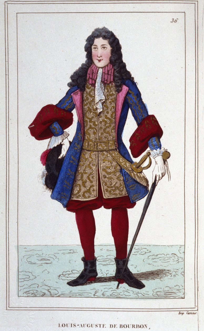 Louis Auguste de Bourbon, duque de Maine (1670-1736). Príncipe francés. de Unknown artist