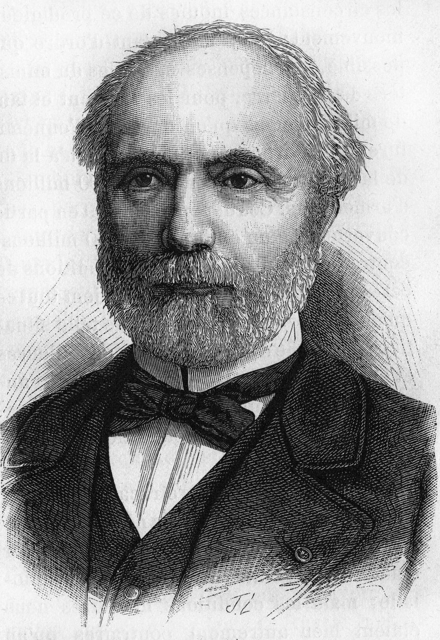 Louis Charles de SAULCES de FREYCINET (1828-1923) político francés de Unknown artist