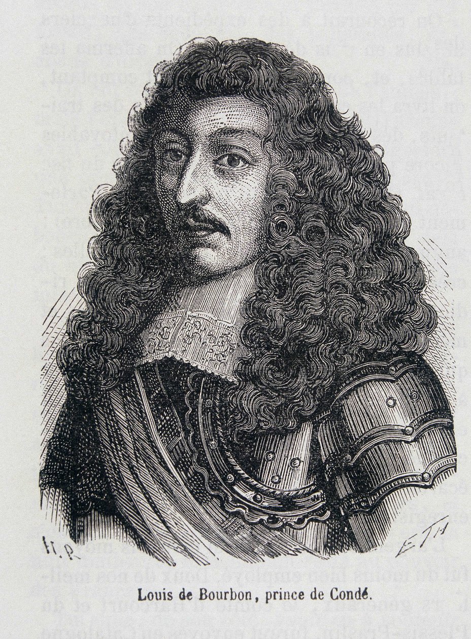 Luis II de Borbón, Príncipe de Condé, conocido como Le Grand Condé (1621-1686) de Unknown artist