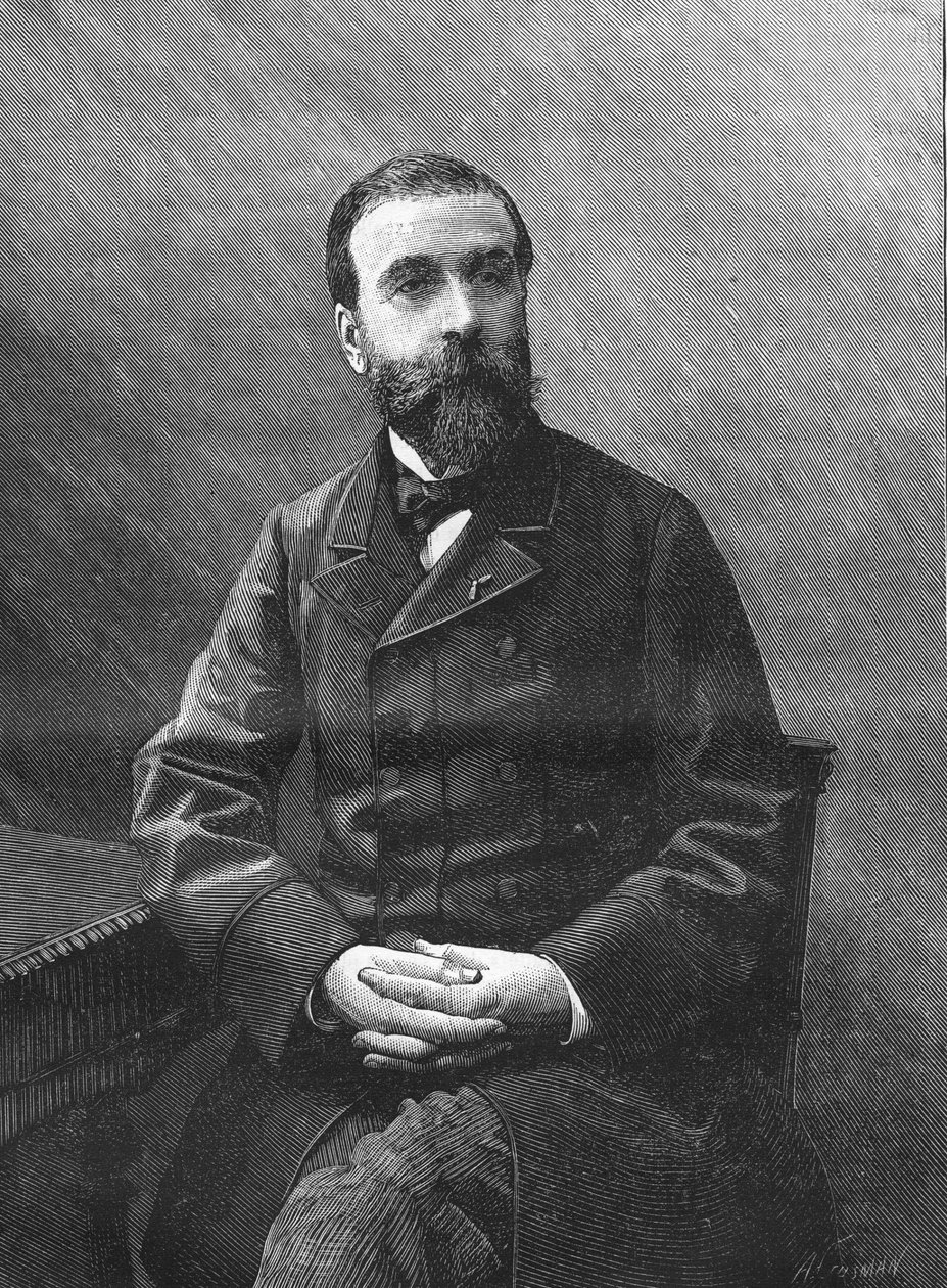 Ludovic Halévy. Escritor francés 1834-1908 de Unknown artist