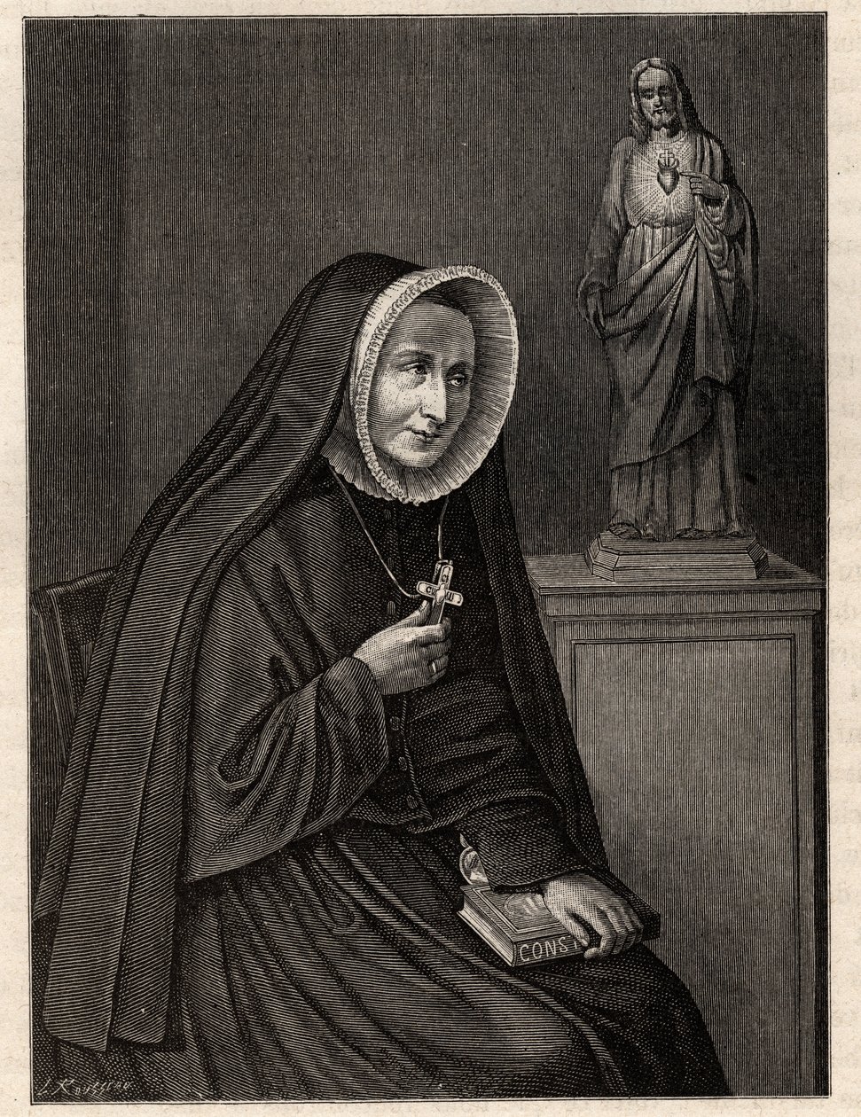 Madeleine-Sophie Barat (Madeleine Sophie) 1779-1865 de Unknown artist