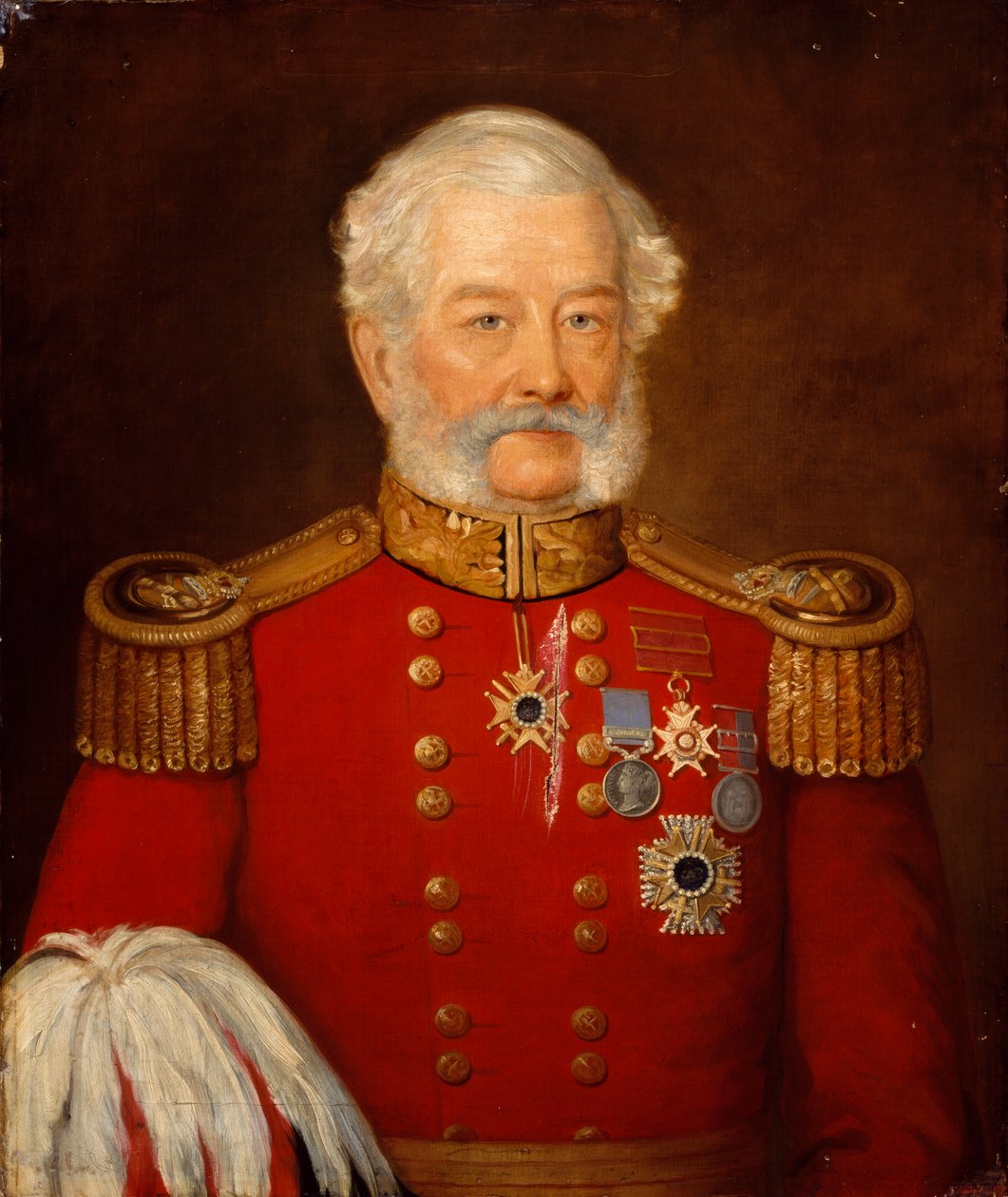 Mayor General Sir Abraham Roberts, Estado Mayor del Ejército de Unknown artist