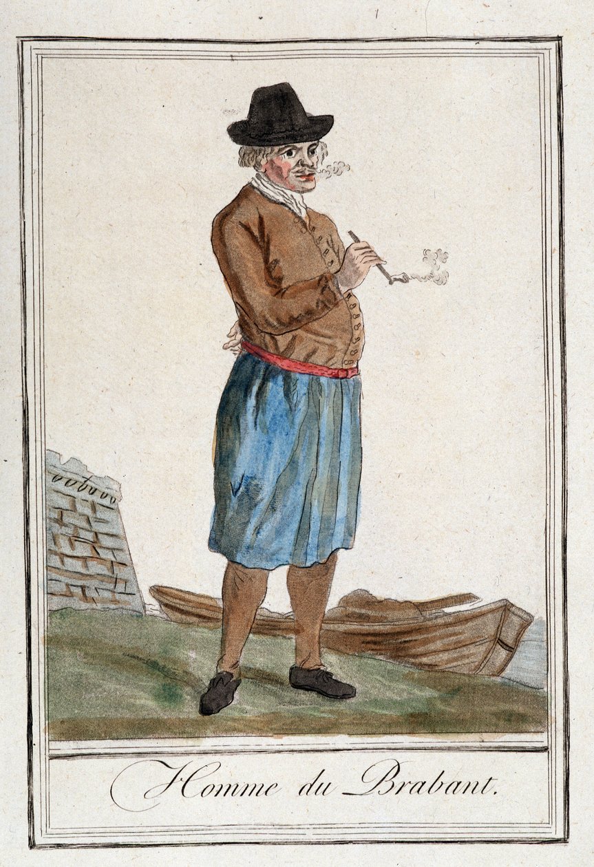 Hombre de Brabante (Bélgica) de Unknown artist