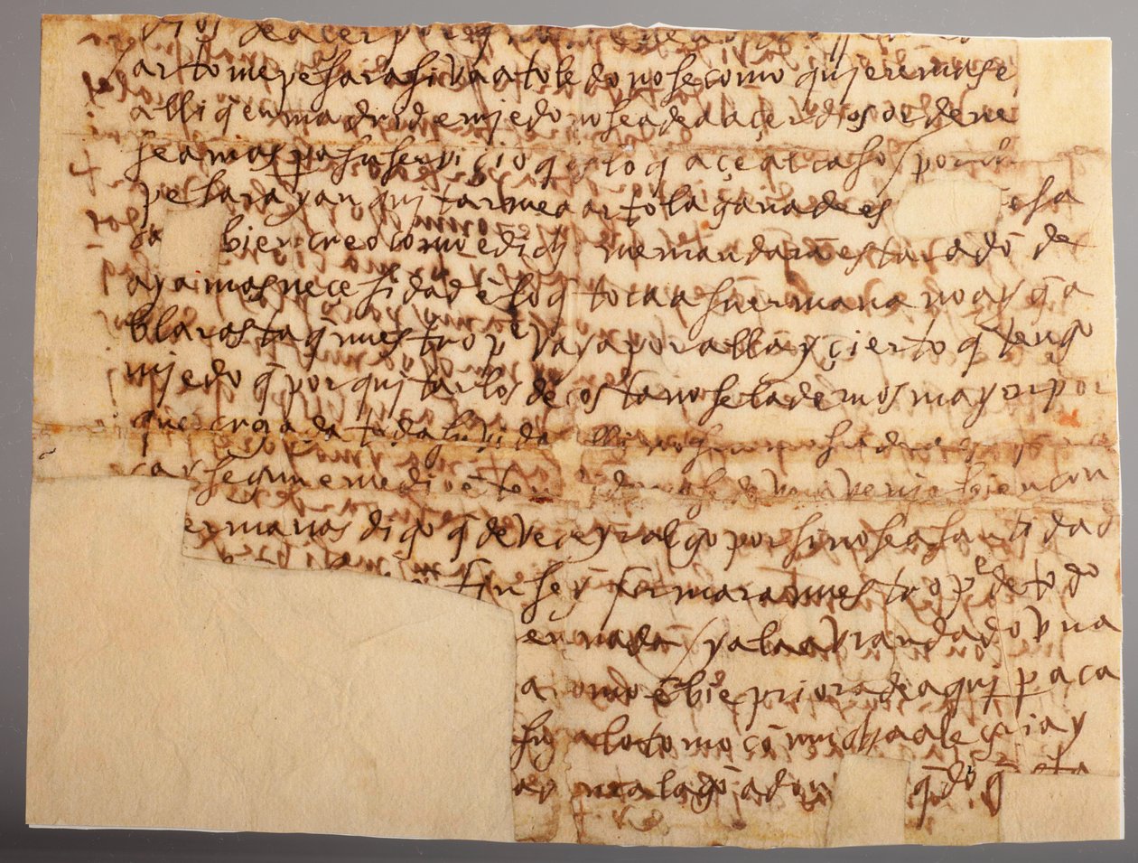 Manuscript. Letter no 7 to the monks of Beas de Segura (Carta nº 7 de S. Juan de la Cruz desde Málaga a las monjas de Beas de Segura). Paper. Part 2. 18th of November 1585. de Unknown artist