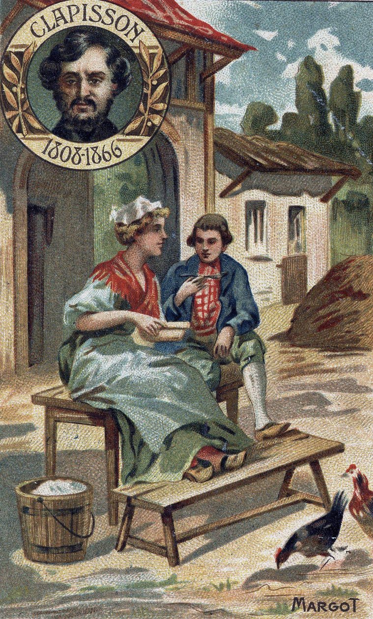 Margot ópera cómica de 1857 por Antoine Louis Clapisson. (1808-1866). Chromo de finales del siglo XIX. de Unknown artist
