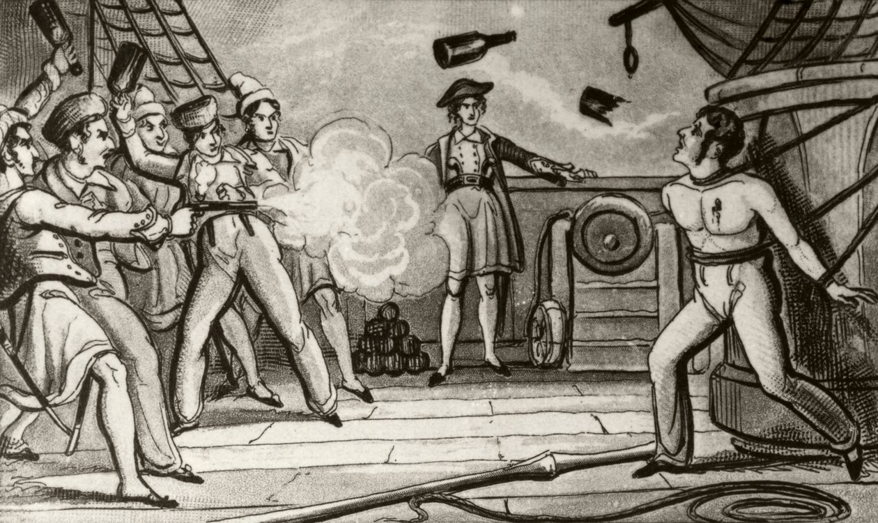 Masacre del Capitán Skinner de Unknown artist