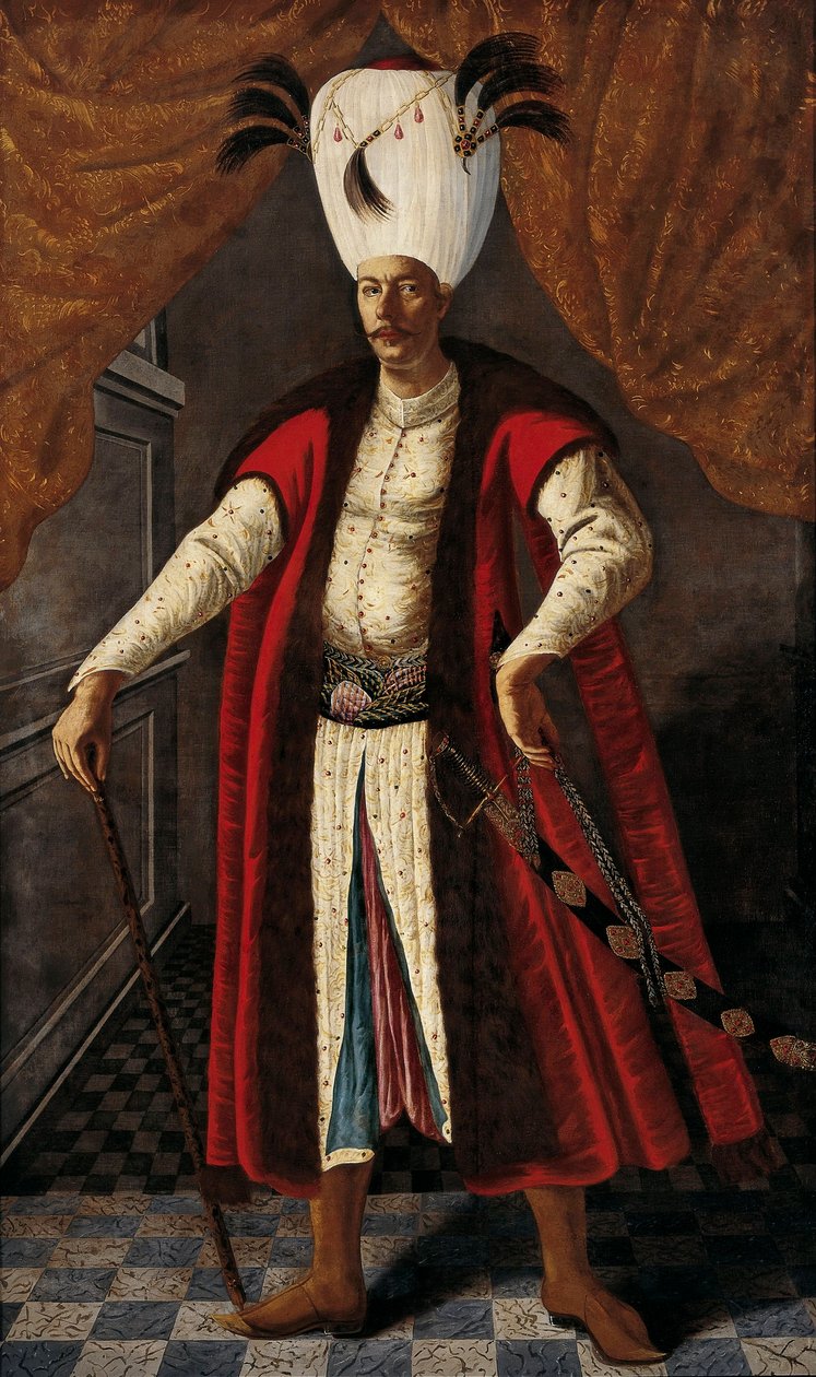Mehmed IV (1642-1693) Sultán del Imperio Otomano, ca. 1681 de Unknown artist