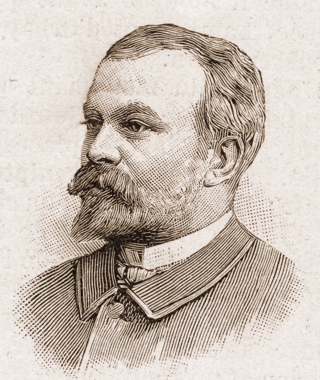 Miembros de la Academia Francesa en 1895: retrato de Jules Lemaitre (1853-1914), dramaturgo, crítico dramático, ensayista, historiador literario y narrador francés. de Unknown artist