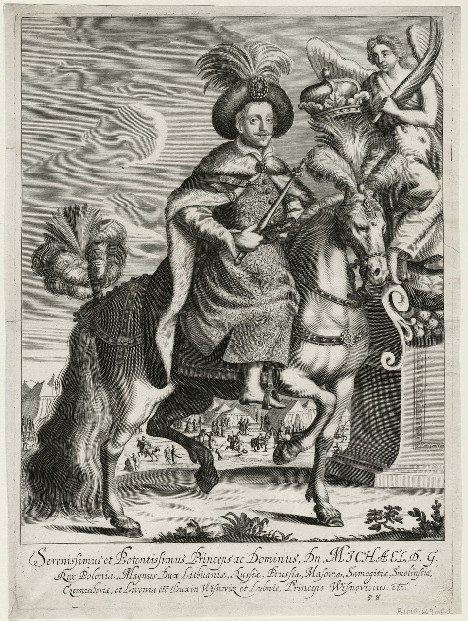 Michał Korybut Wiśniowiecki (1640-1673), Rey de Polonia y Gran Duque de Lituania de Unknown artist