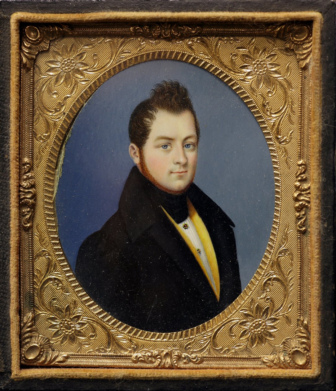 Retrato en miniatura de Camillo Benso, Conde de Cavour de Unknown artist