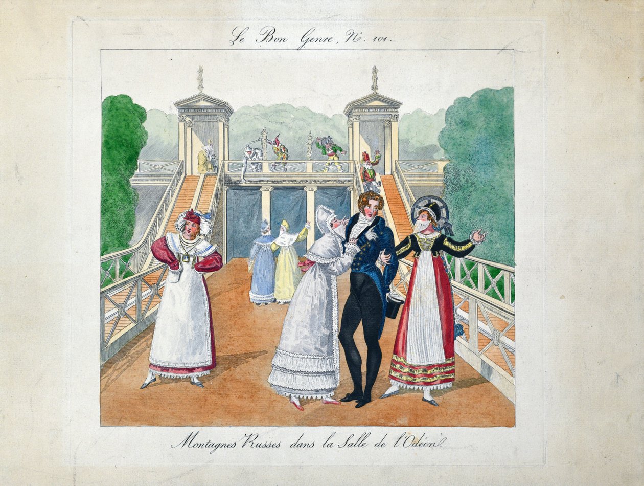 Montañas rusas en la Sala Odeón de Unknown artist