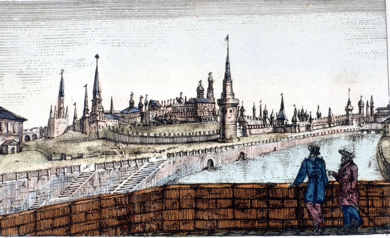 Moscú, el Moscova de Unknown artist