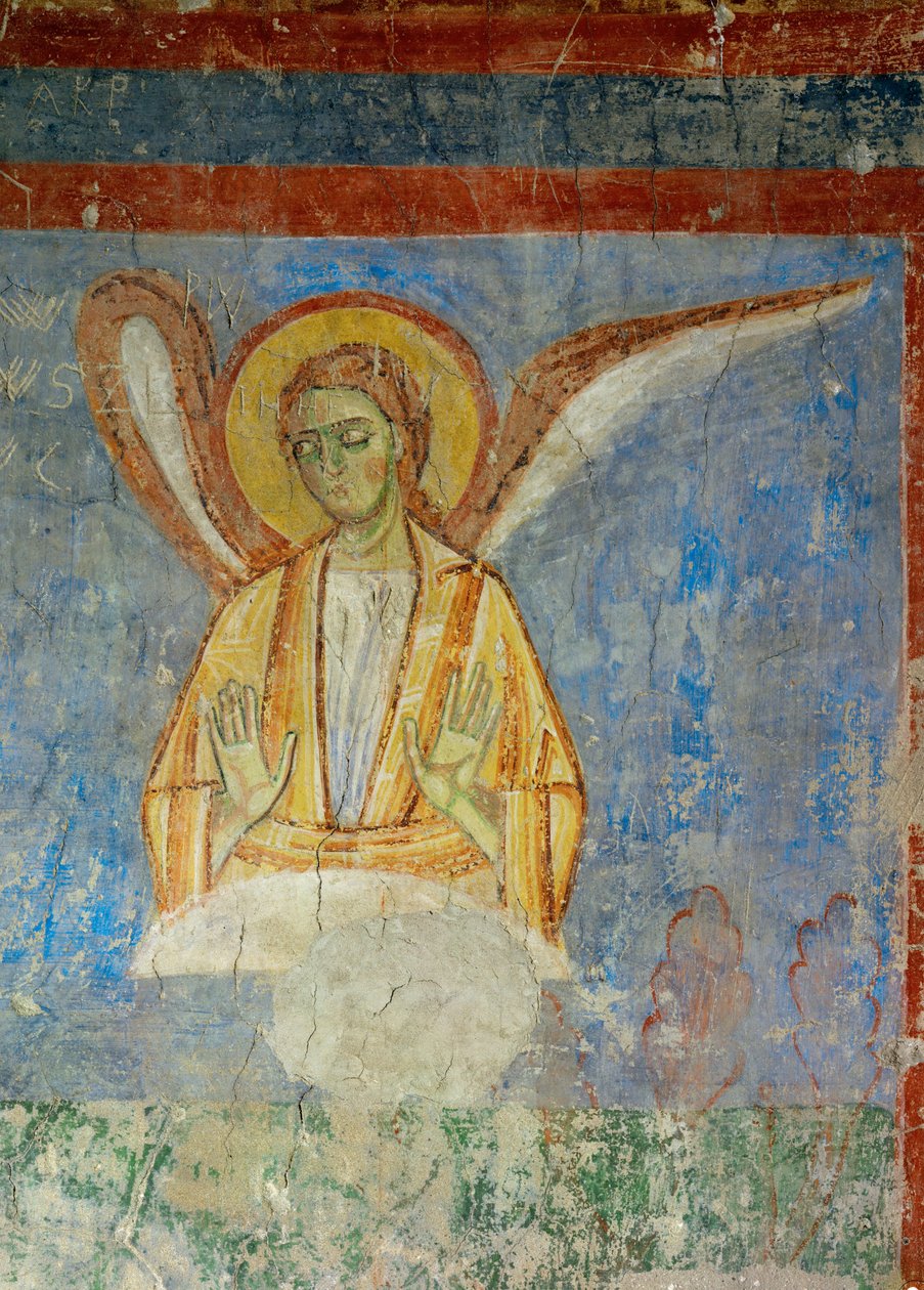 Murales de la iglesia del monasterio benedictino de Lambach, Alta Austria (fresco) de Unknown artist