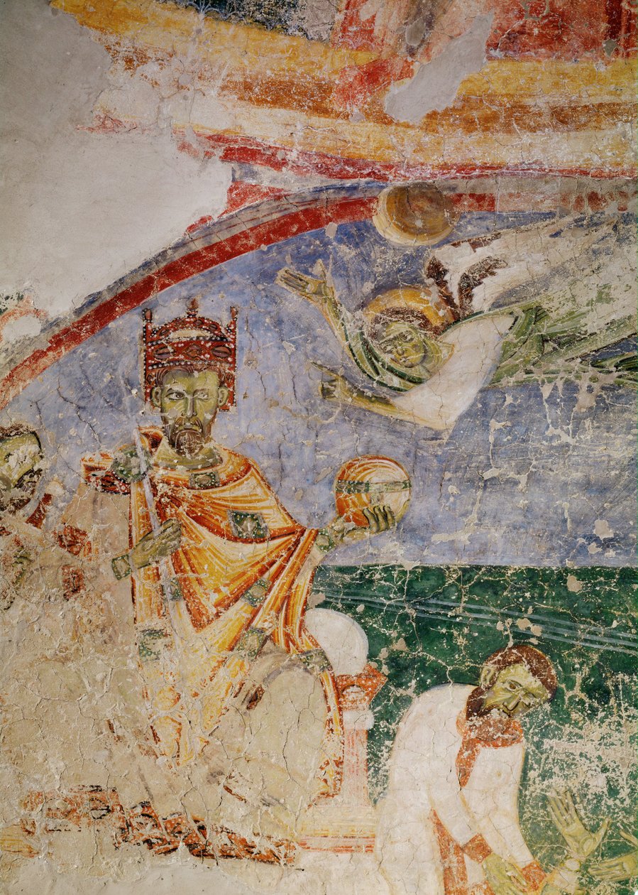 Murales de la iglesia del monasterio benedictino de Lambach, Alta Austria (fresco) de Unknown artist