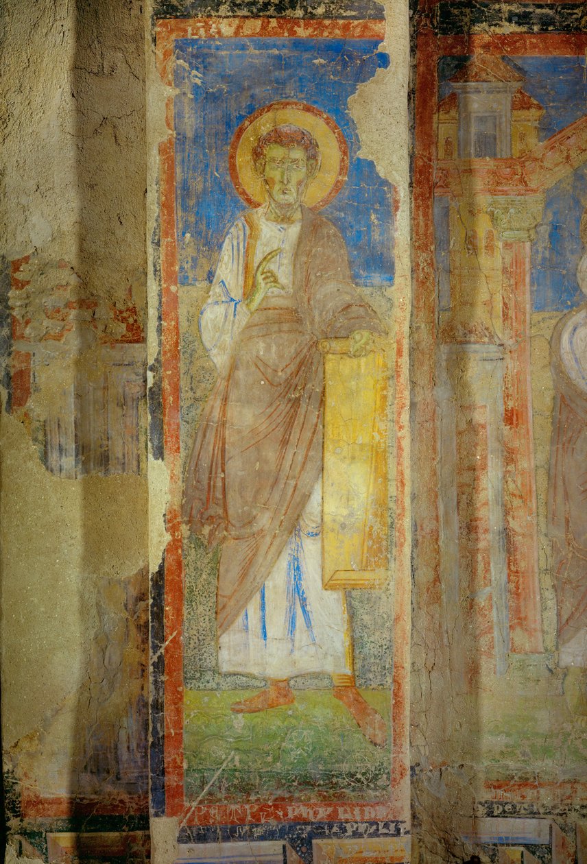 Murales de la iglesia del monasterio benedictino de Lambach, Alta Austria (fresco) de Unknown artist
