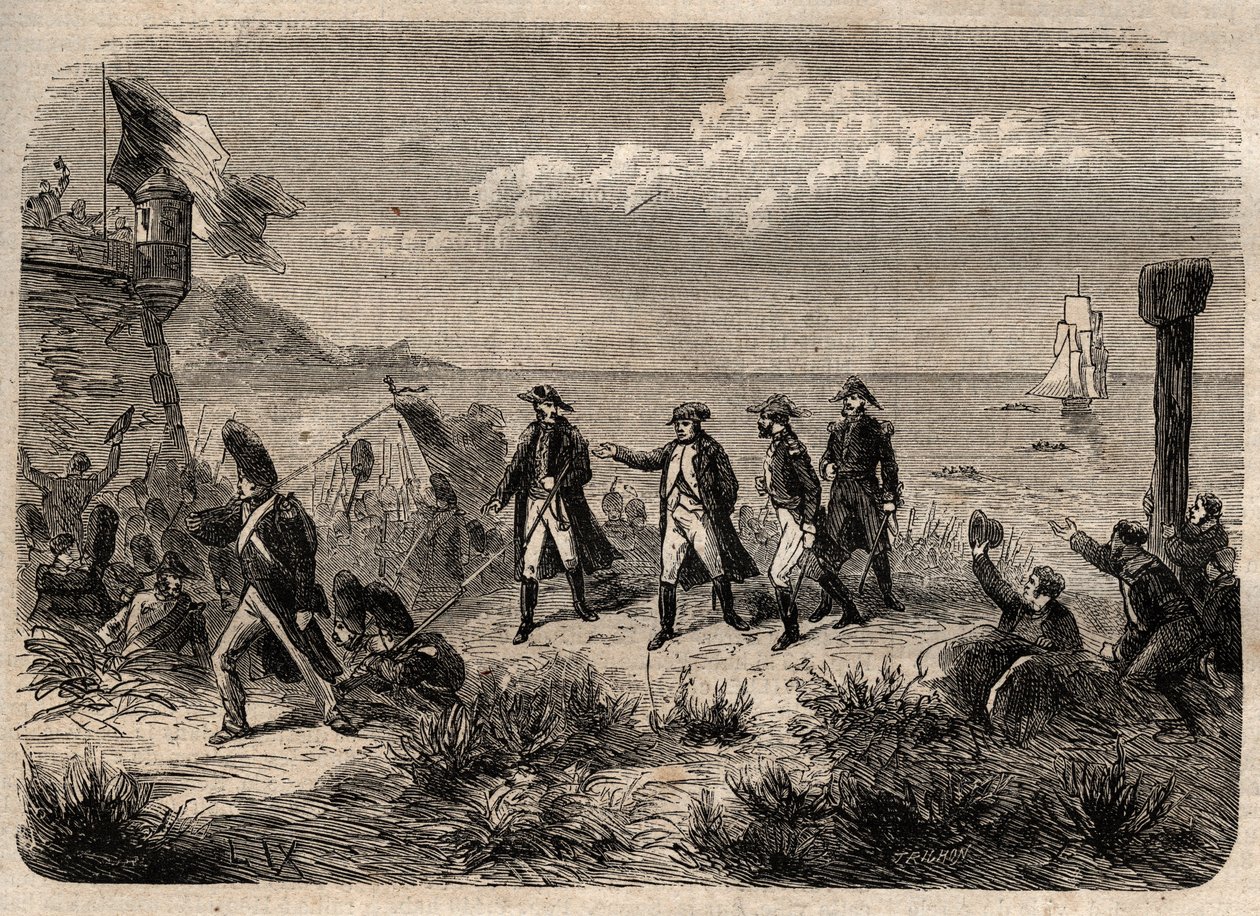 Napoleón regresando de Elba - 