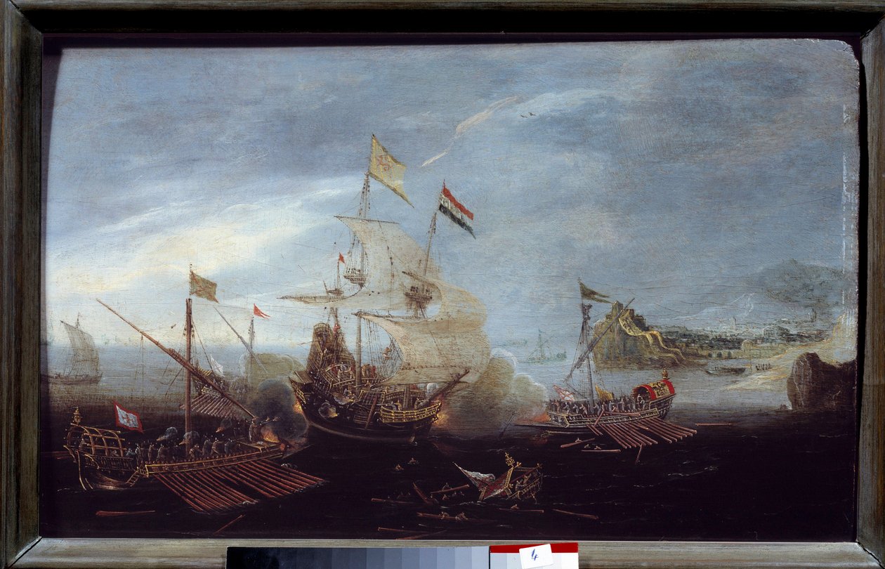 Batalla naval de Unknown artist