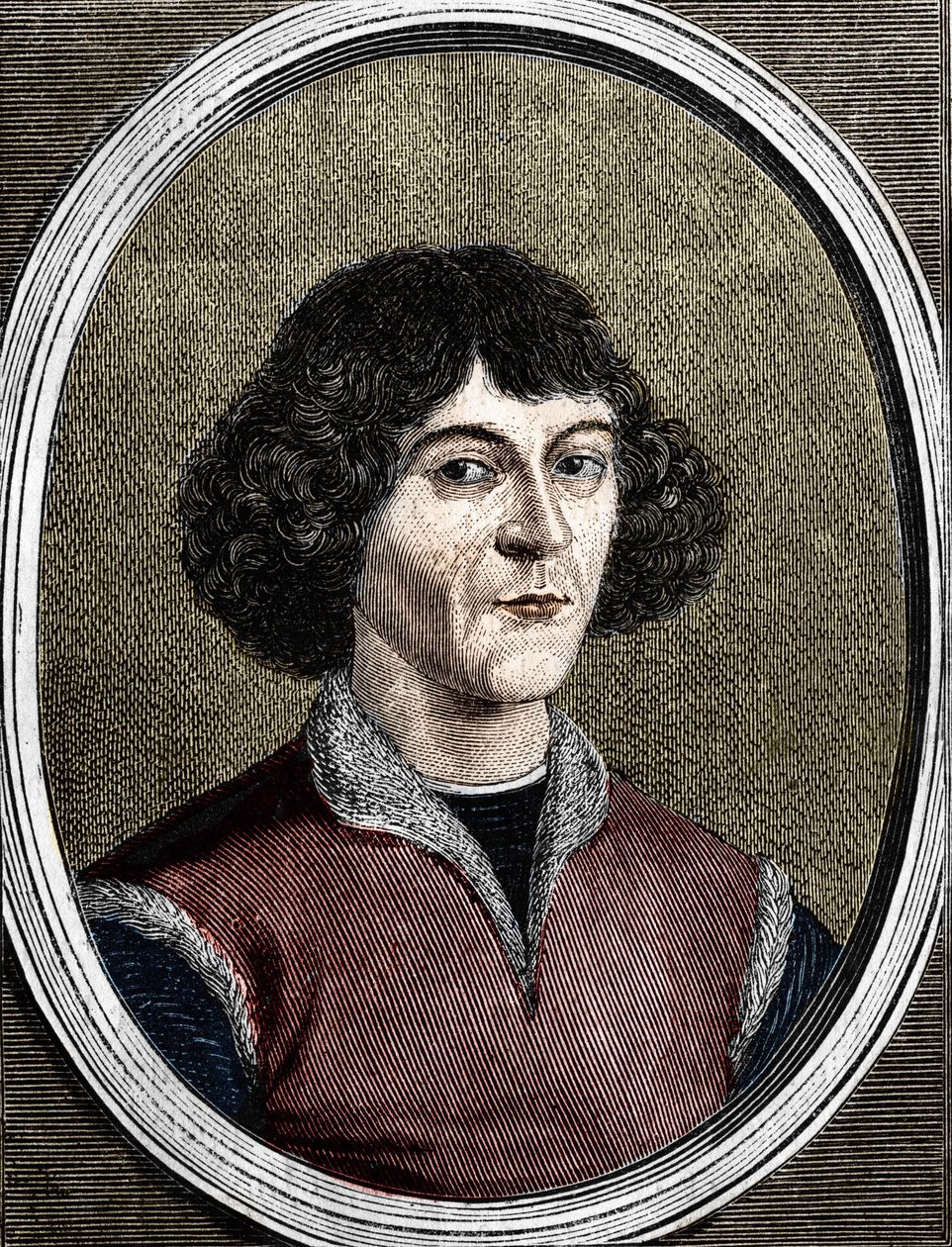 Nicolás Copérnico (Nicolaus Copernicus) de Unknown artist