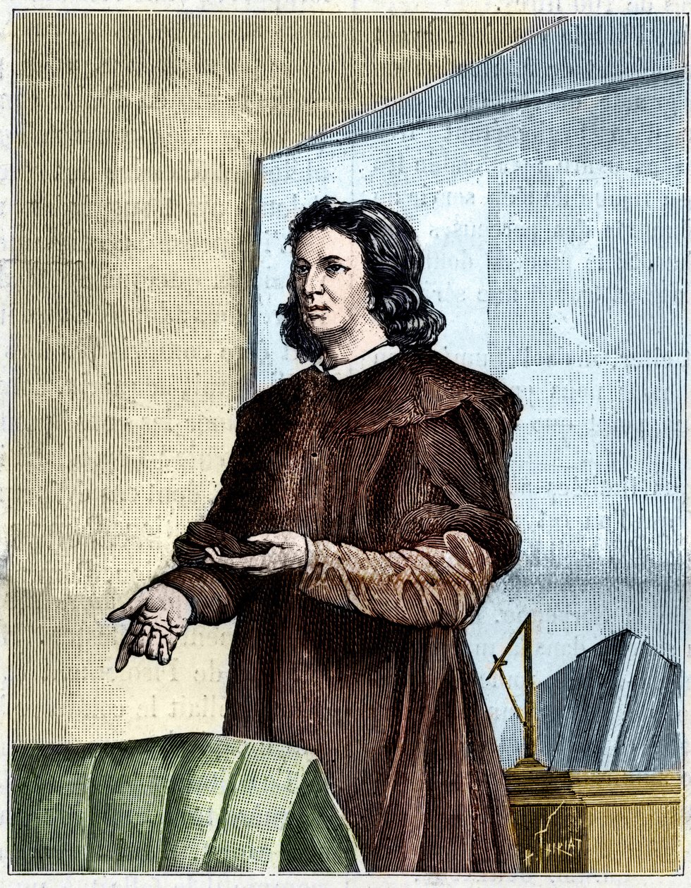 Nicolás Copérnico (Nicolaus Copernicus) de Unknown artist