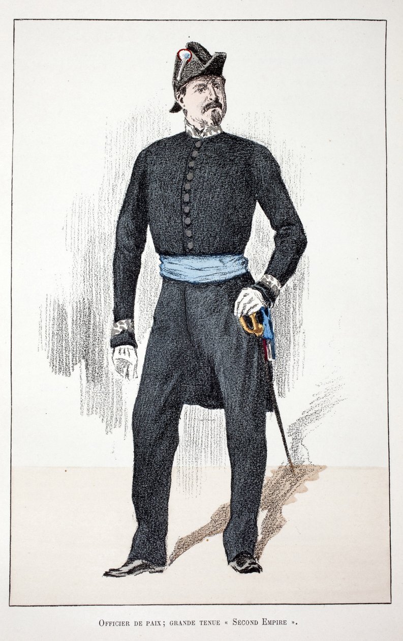 Oficial de la Paz, Gran Segundo Imperio (1852-1870) de Unknown artist