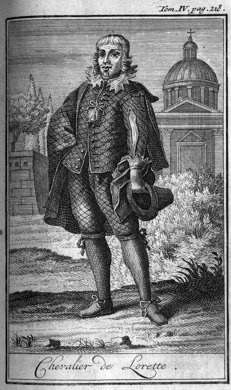 Órdenes de Caballería. Caballero de Lorette en Francia en el siglo XVI. De la 