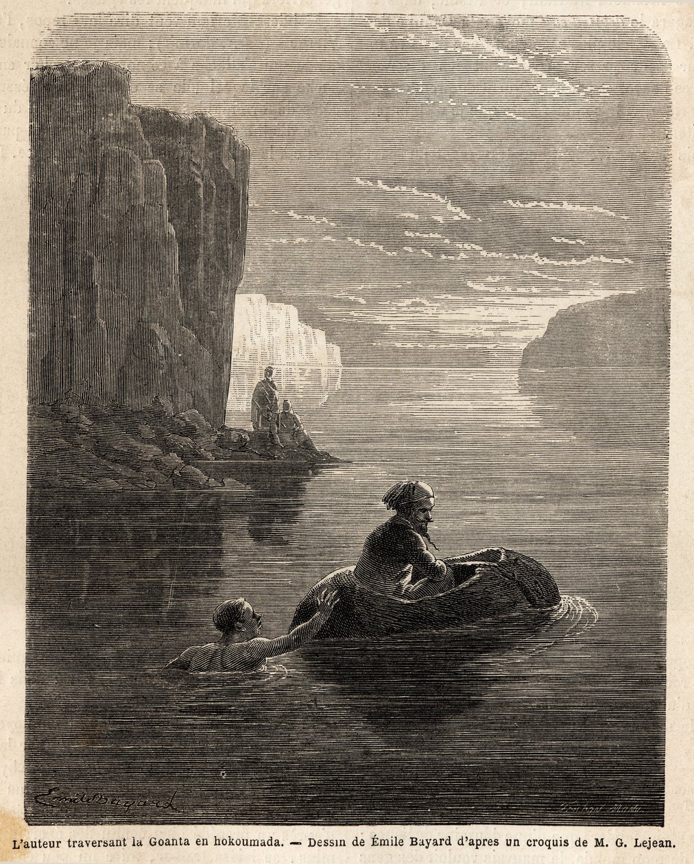 P. Marcoy en un hokoumada de Unknown artist