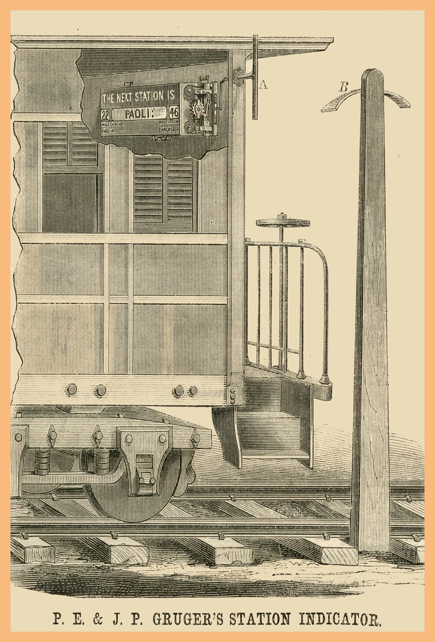 P E - J P Grugers Indicador de estación de Unknown Artist