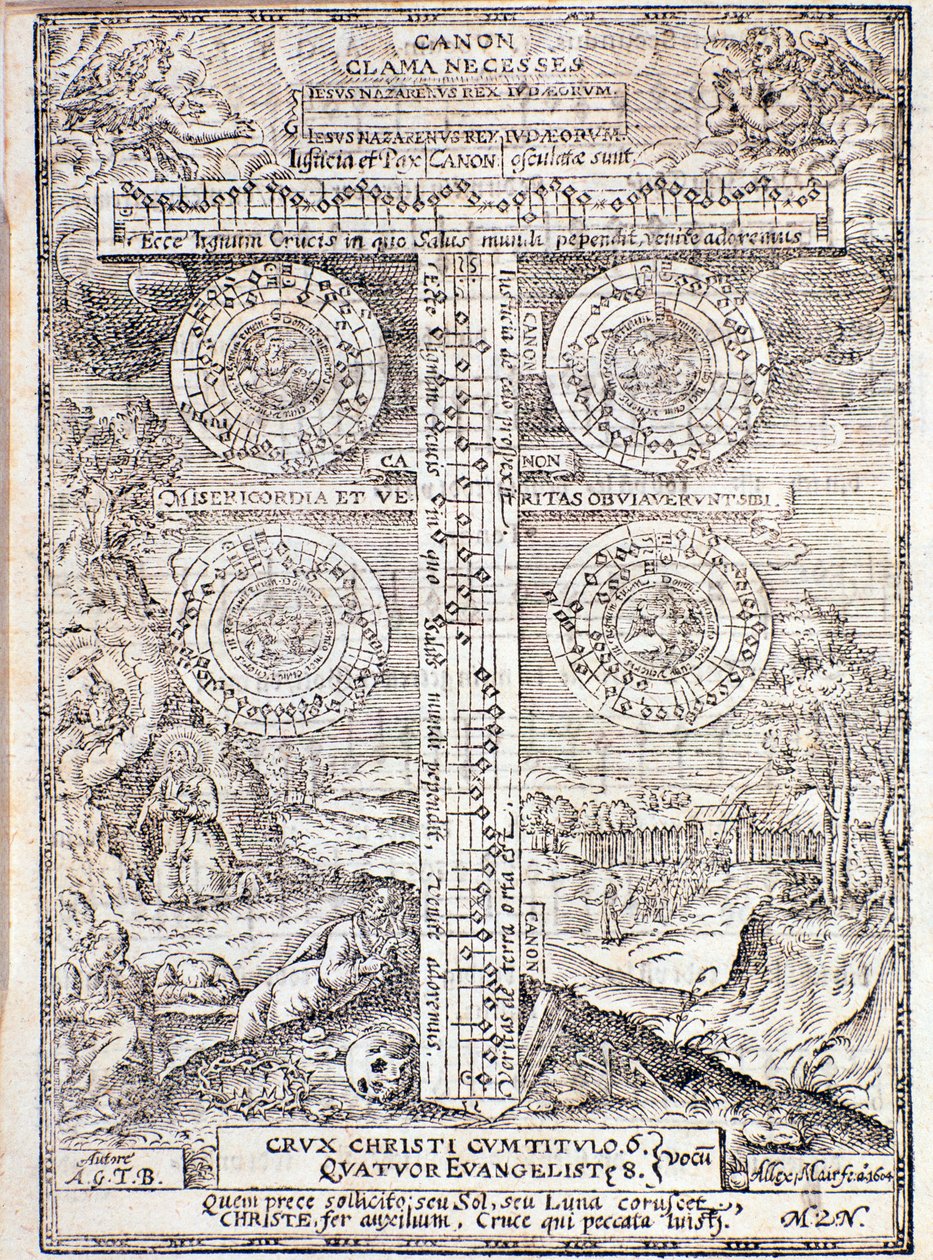 Página tomada de Compendio de Música por Adam Gumpelzhaimer de Unknown artist