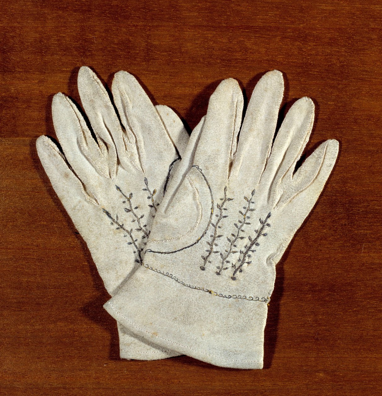 Par de guantes de Napoleón II, Rey de Roma (1811-1832), hijo del Emperador Napoleón I (1769-1821) de Unknown artist