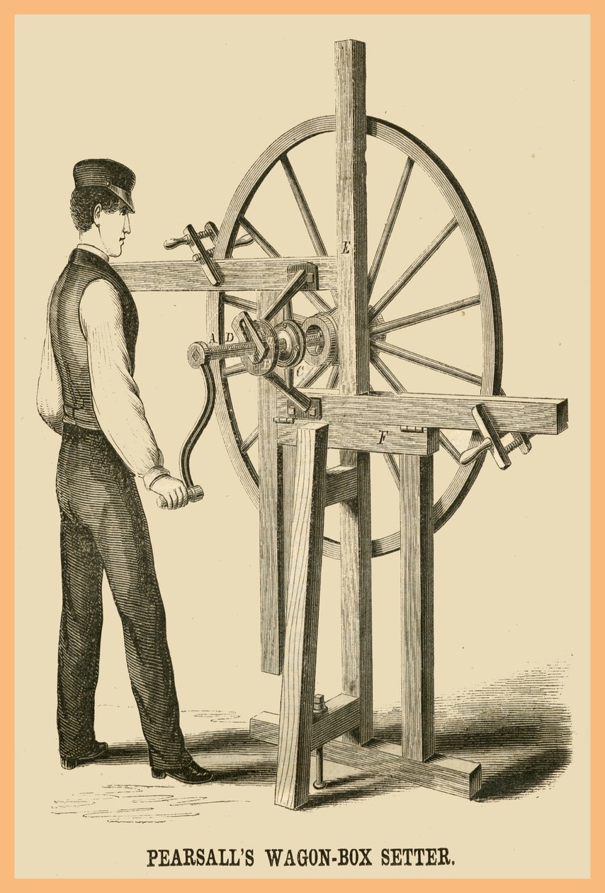 Pearsalls Wagon-Box Setter de Unknown Artist