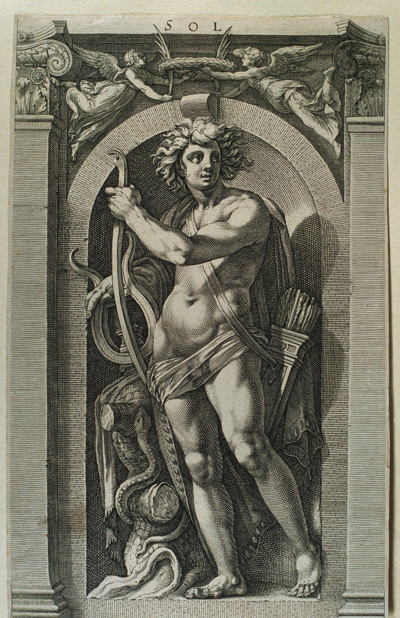 Personificación del Sol de Unknown artist