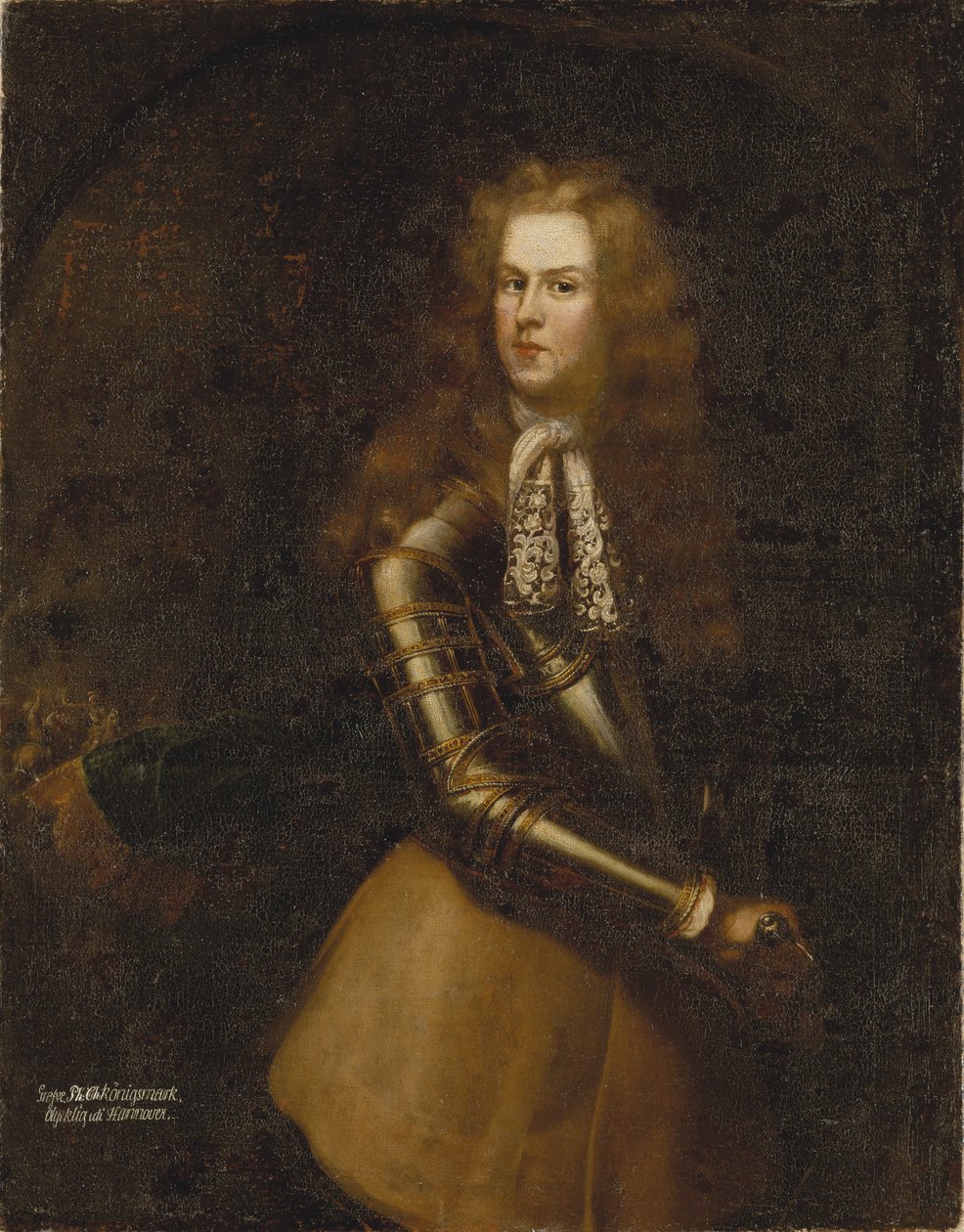 Retrato del conde Philipp Christoph von Koenigsmarck (1665-1694) de Unknown artist