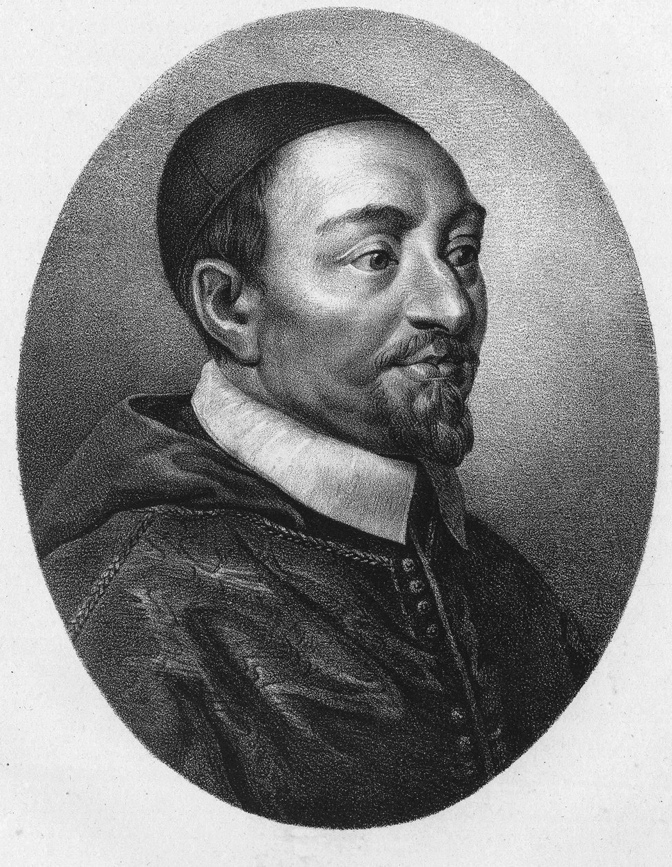 Pierre de Bérulle (1575-1629), cardenal francés y escritor espiritual. de Unknown artist