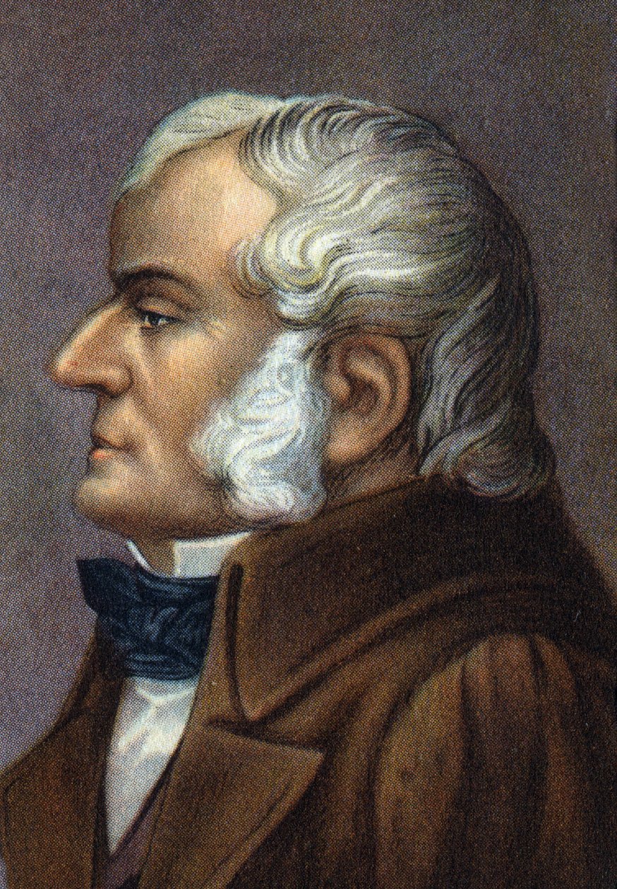 Retrato John Dalton, físico y químico inglés. de Unknown Artist