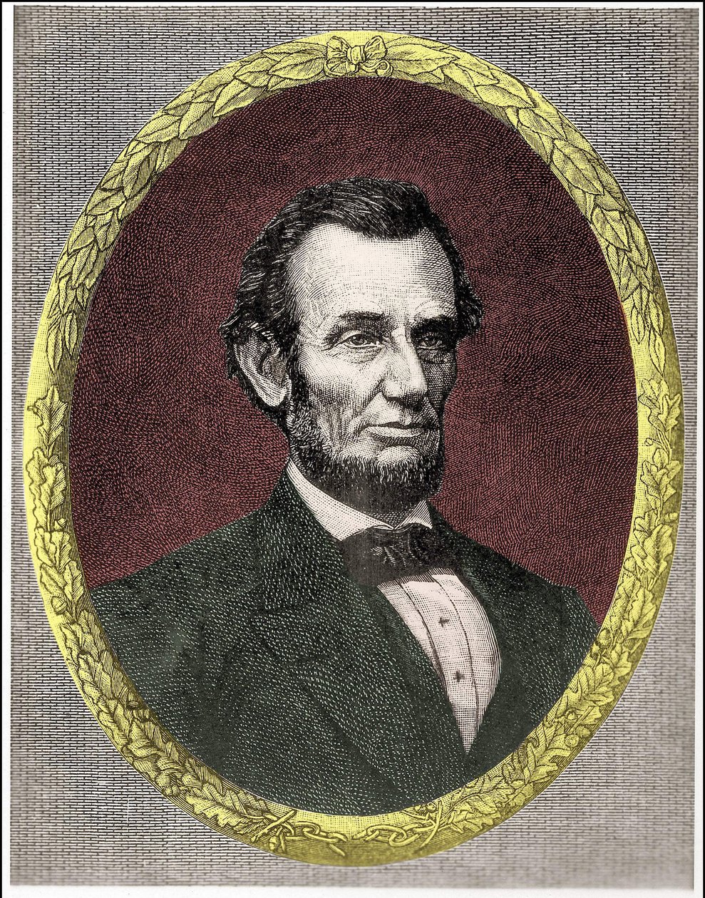 Retrato de Abraham Lincoln (1809 - 1865) 16º Presidente de los Estados Unidos (1861 - 1865) de Unknown artist